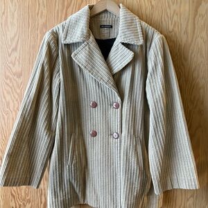 Women’s Y2K Cotton Pea Coat